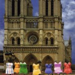 sept demoiselles devant notre dame