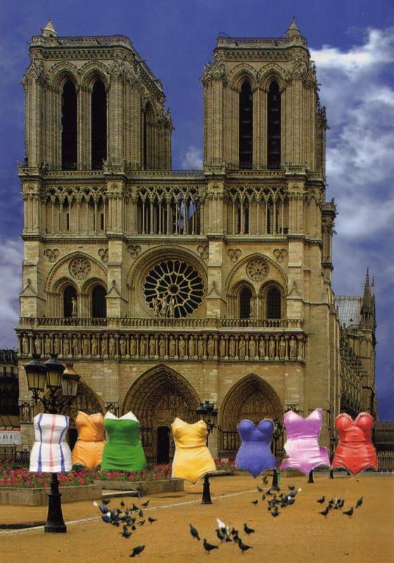 sept demoiselles devant notre dame